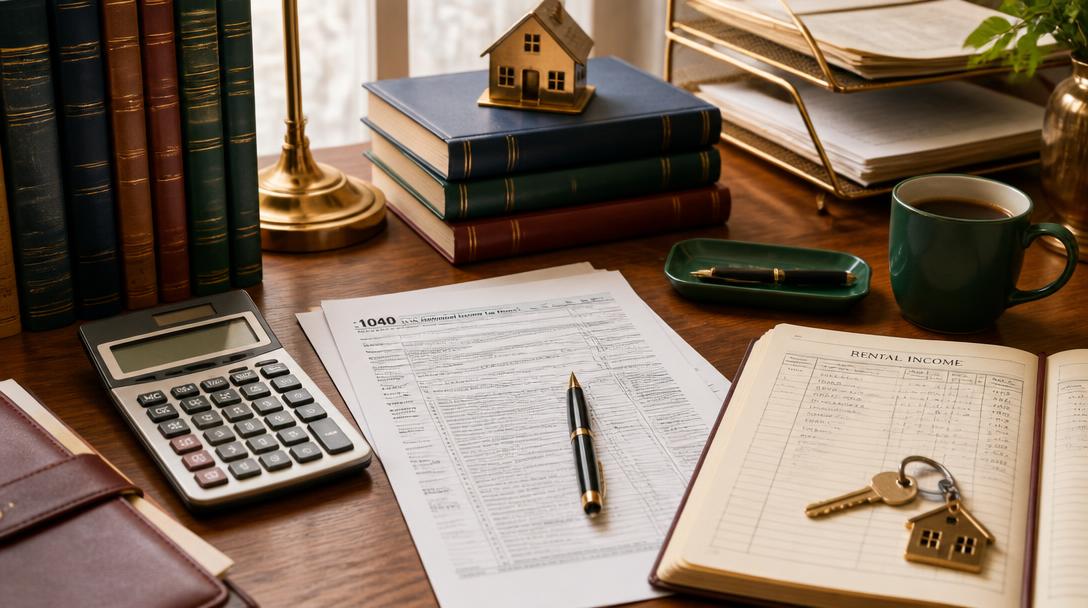 מסמכי מס, מחשבון ופנקס הכנסות מנכס להשכרה